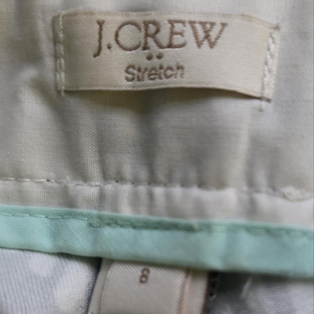 J. Crew Black and White Zigzag High Waist Shorts Size 8 - 34 Waist 5 Inseam EUC - Picture 3 of 3
